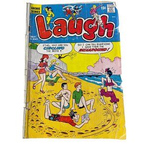 Archie Series Laugh #247 October 1971 Comic Cover Price Bagged Boarded